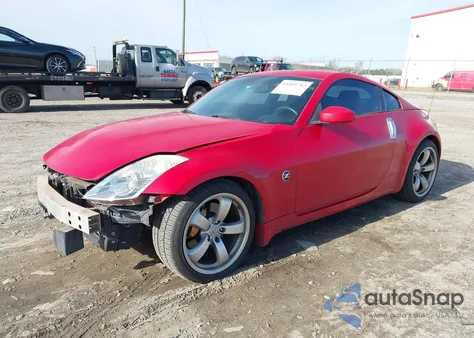 2008 Nissan 350Z Grand Touring z USA, uszkodzony, nr VIN JN1BZ34D68M701260